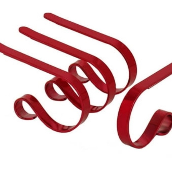 The Original MantleClip Christmas Stocking
Holder 4-Count Bright Red - Picture 6 of 6